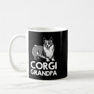 Dog Corgi Funny Corgi Grandpa Welppy Welsh Corgi M Kaffeetasse
