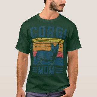 Dog Corgi Mama Vintag Corgi Mama  T-Shirt