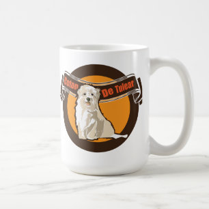Dog coton de tulear kaffeetasse