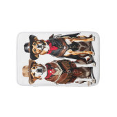 Dog Cowboys Badematte (Vorderseite)