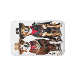 Dog Cowboys Badematte