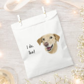 Dog Custom Cocktail Napkin Geschenktütchen (Ausgeschnitten)