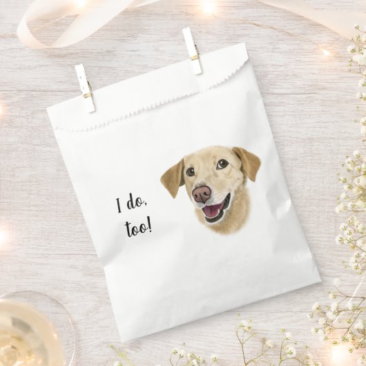 Dog Custom Cocktail Napkin Geschenktütchen (Ausgeschnitten)