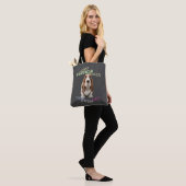 Dog Cuttest Trouble Maker Niedlich Adorable Funny Tasche (Am Model)