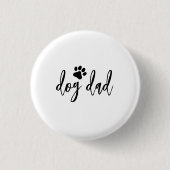 Dog dad button (Vorderseite)