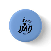 Dog Dad custom name gift