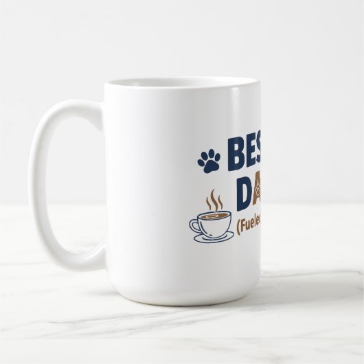Dog Dad – Funny Dog Lover Gift Kaffeetasse (Links)