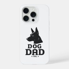 Dog Dad Gifts for Him – Funny & Custom Gea iPhone 15 Pro Hülle