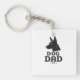 Dog Dad Gifts for Him – Funny & Custom Gea Schlüsselanhänger