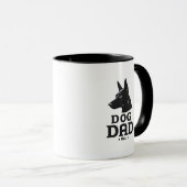 Dog Dad Gifts for Him – Funny & Custom Gea Tasse (VorderseiteRechts)