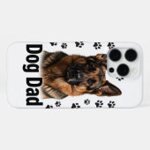 Dog Dad iPhone 16 Pro Max Hülle (Rückseite (Horizontal))