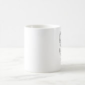 Dog Dad mit Name personalisiert Hundepapa  Kaffeetasse (Mittel)