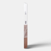 Dog Dad Photo Black text iPhone Case (Rückseite / Links)