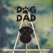 Dog Dad T-shirt | Funny Pet Lovers Tee Acrylschild (Neutral)