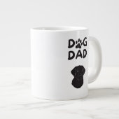 Dog Dad T-shirt | Funny Pet Lovers Tee Jumbo-Tasse (Vorderseite Rechts)