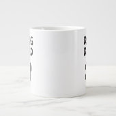  Dog Dad T-shirt | Funny Pet Lovers Tee  Jumbo-Tasse (Vorderseite)