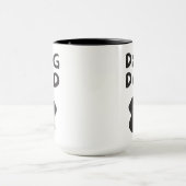 Dog Dad T-shirt | Funny Pet Lovers Tee Tasse (Zentrum)