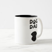  Dog Dad T-shirt | Funny Pet Lovers Tee  Zweifarbige Tasse (VorderseiteRechts)