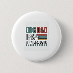 Dog Dad The Snack Dealer Vintage Paw Print Shirt_1 Button