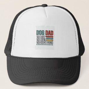 Dog Dad The Snack Dealer Vintage Paw Print Shirt_1 Truckerkappe