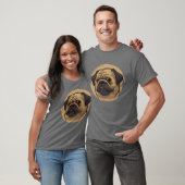 Dog Daddy Dog Mama Hund Lover Mops Dog Geschenk T-Shirt (Unisex)