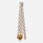 Dog Daddy Golden Retriever Labrador Neck Tie Krawatte (Vorderseite)