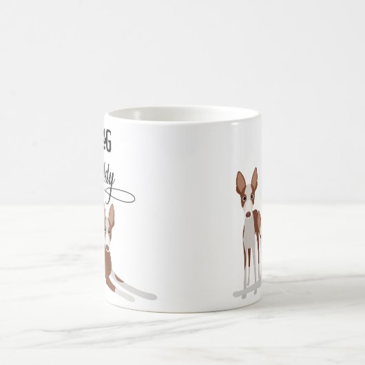 Dog Daddy Ibizan Hound Pharaoh Podenco Kaffeetasse (Mittel)