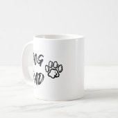 Dog Dag Kaffee Tasse - White (Vorderseite Links)
