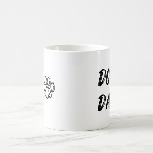 Dog Dag Kaffee Tasse - White (Mittel)