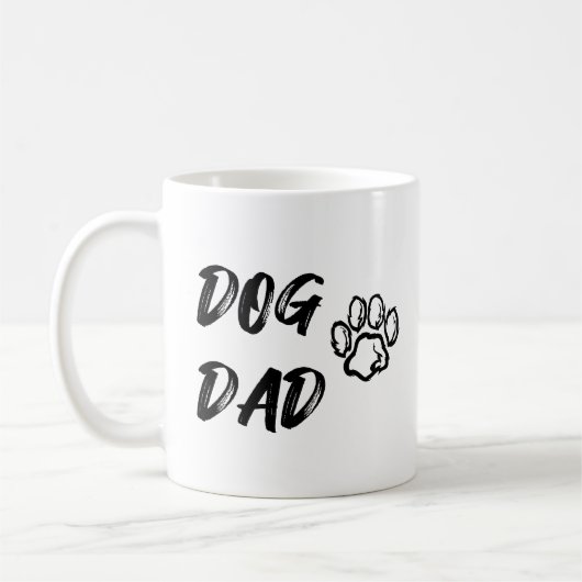 Dog Dag Kaffee Tasse - White (Links)