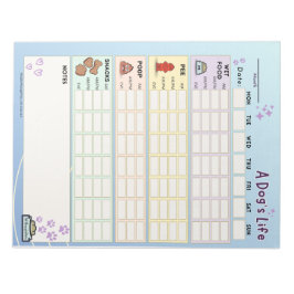 Dog Daicker: Montag Starter Notizblock