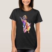 Dog Dance Competition Dancing Beagle Dog T-Shirt (Vorderseite)