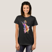 Dog Dance Competition  Dancing Beagle Dog T-Shirt (Vorne ganz)