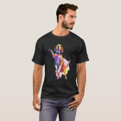 Dog Dance Competition  Dancing Beagle Dog T-Shirt (Vorne ganz)