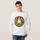 Dog Darts Dart Dartboard T-Shirt (Vorne ganz)