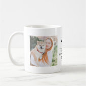 Dog, das Gebräu der Freude, des Pelzes und des Loy Kaffeetasse (Links)