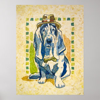 "Dog Day Gone By" Print Poster