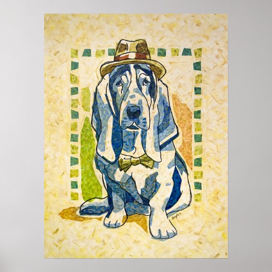 "Dog Day Gone By" Print Poster (Vorne)