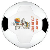 Dog Day Soccer Ball - Funny Custom Pet Lover Sport (Gedreht)
