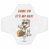 Dog Day Soccer Ball - Funny Custom Pet Lover Sport (Flach)
