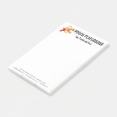 Dog Daycare Business Custom Post-it Klebezettel (angewinkelt)