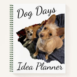 Dog Days Ideenplaner Notebook Notizblock