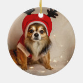 Dog Deer Keramik Ornament (Hinten)