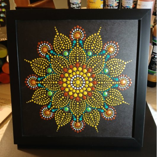 Dog Dein eigenes Blumenposter Poster