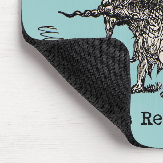 Dog Demon Vintag Funny Niedlich Mousepad (Ecke)