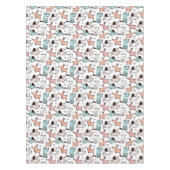 Dog Designer Tablecloth - Hunde Geburtstagsgeschen Tischdecke (Vorderseite)