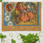 Dog Dinner Party Vintage Hundemodelle Handtuch (Gefaltet)