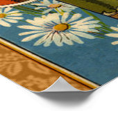 Dog Dinner Party Vintage Hundemodelle Poster (Ecke)