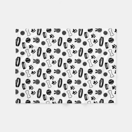 Dog Dish, Awards, Balls und Paws Fleecedecke (Vorderseite (Horizontal))