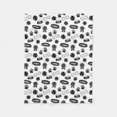 Dog Dish, Awards, Balls und Paws Fleecedecke (Vorderseite)